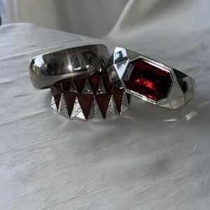 Bundle of Bangles Vibrant Geometric Bangle Collection
